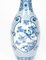 Antique Japanese Meiiji Imari Blue & White Arita Porcelain Temple Vases, Set of 2 3