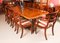 Regency Revival Twin Pillar Dining Table by William Tillman 3