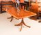 Regency Revival Twin Pillar Dining Table by William Tillman 7