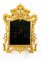 Espejo italiano florentino de madera dorada, Imagen 2