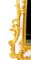 Espejo italiano florentino de madera dorada, Imagen 7