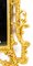 Espejo italiano florentino de madera dorada, Imagen 5