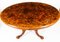 Antique 19th Century Victorian Burr Walnut Oval Loo Table 4