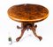 Antique 19th Century Victorian Burr Walnut Oval Loo Table 17