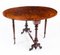 Antique 19th Century Victorian Burr Walnut & Inlaid Sutherland Table 16
