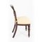 Antiker viktorianischer ovaler Loo Esstisch & Stühle aus Nusswurzelholz, 5er Set 18