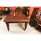 Antique 19th Century Extendable Dining Table & Chairs, Set of 13 9