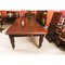 Antique 19th Century Extendable Dining Table & Chairs, Set of 13, Image 9