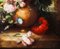 Still Life Paintings, 19th-Century, Oil on Canvas, Framed, Set of 2, Image 13