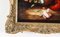 Still Life Paintings, 19th-Century, Oil on Canvas, Framed, Set of 2, Image 11