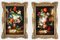 Still Life Paintings, 19th-Century, Oil on Canvas, Framed, Set of 2 20