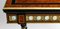 Antique 19th Century Amboyna Card Console Tables with Porcelain Plaques, Set of 2 16