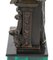 Antike französische Malachit & Bronze Skulptur eines Ritters in Rüstung, 19. Jh 19