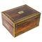 Coromandel Schmuck- und Ankleidebox aus Messing, 1840er 1