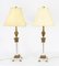 Corinthian Column Ormolu & Glass Table Lamps, Mid-20th Century, Set of 4 18