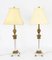 Corinthian Column Ormolu & Glass Table Lamps, Mid-20th Century, Set of 4, Image 4