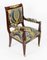 French Empire Revival Ormolu Mounted Armchairs, 19th Century, Set of 2, Image 4