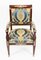 French Empire Revival Ormolu Mounted Armchairs, 19th Century, Set of 2, Image 3