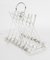Silver Plated Crossed Golf Clubs Toast Rack, 20th Century 14