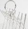 Silver Plated Crossed Golf Clubs Toast Rack, 20th Century 2