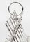 Silver Plated Crossed Golf Clubs Toast Rack, 20th Century 8