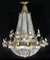 Louis Revival Cut Crystal 36 Light Tent Chandelier, 1920s, Image 10