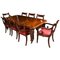 Tavolo da pranzo allungabile vittoriano con 8 sedie di Gillows, XIX secolo, set di 9, Immagine 1