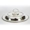 Vintage English Silver-Plated Lazy Susan Serving Tray, 20th-Century, Image 19