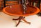 Tavolo da pranzo rotondo con sei sedie di William Tillman, XX secolo, set di 7, Immagine 5