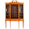 Satinwood Breakfront Bookcase or Display Cabinet from Edwards & Roberts, 19th Century, Image 1