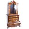 18th Century Dutch Walnut Marquetry Cabinet on Chest, Image 1