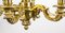 Early 20th Century French Louis XIV Style Twelve Branch Ormolu Chandelier, Image 7