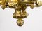 Early 20th Century French Louis XIV Style Twelve Branch Ormolu Chandelier, Image 10