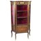 19th Century French Louis Revival Parquetry Display Cabinet 1