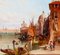 Alfred Pollentine, San Marco & Santa Maria, Venedig, 19. Jh., Öl auf Leinwand, Gerahmt, 2er Set 12