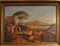 Salvatore Postiglione, Paesaggio napoletano, XIX secolo, Olio su tela, Incorniciato, Immagine 1