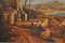 Salvatore Postiglione, paisaje napolitano, siglo XIX, óleo sobre lienzo, enmarcado, Imagen 2