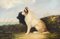 J. Langlois, Two Terriers, XIX secolo, Olio su tela, Incorniciato, Immagine 2