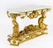 Painted & Gilded Dolphin Pier Console, 19th Century 20