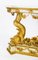 Consolle Dolphin dipinta e dorata, XIX secolo, Immagine 18