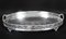 Victorian Oval Silver Plated Gallery Tray, 19th Century 5