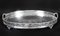 Victorian Oval Silver Plated Gallery Tray, 19th Century, Image 5