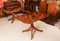 Regency Mahogany Twin Pillar Dining Table by William Tillman, 20th Century 10