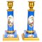 Sevres Porcelain Mounted Ormolu Candlesticks, 19th Century, Set of 2, Image 1