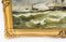 Alfred Vickers, Seascape, 19th Century, Oil on Canvas, Framed, Image 8