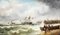 Alfred Vickers, Seascape, XIX secolo, Olio su tela, Incorniciato, Immagine 4