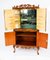 Burr Walnut Cocktail Cabinet or Dry Bar, Mid-20th Century, Image 15