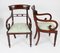 English Regency Revival Bar Back Dining Chairs, 20th Century, Set of 16, Image 11