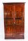 Victorian Flame Mahogany Two Door Wardrobe, 19th Century, Image 2