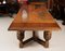 Jacobean Revival Oak Refectory Dining Table & 6 Chairs, 20th Century, Set of 7 5